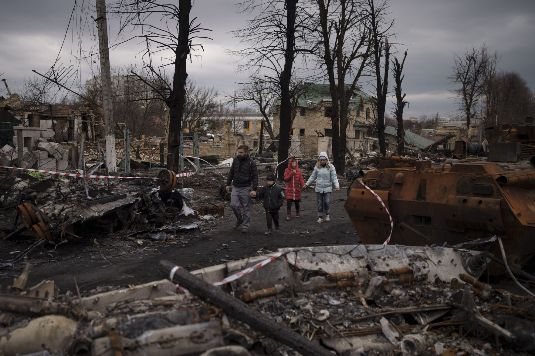 Russia Ukraine War A Walk Through Bucha